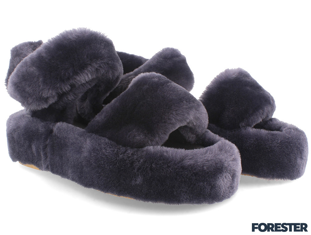 Женские босоножки Forester Fur Sandals 1095-237
