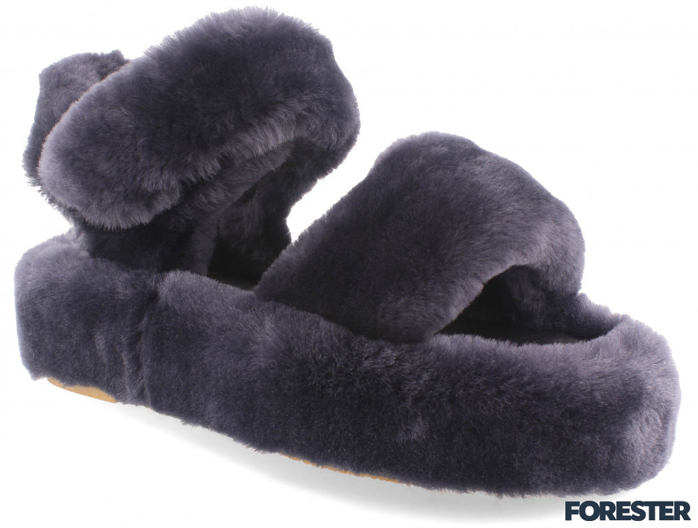 Женские босоножки Forester Fur Sandals 1095-237