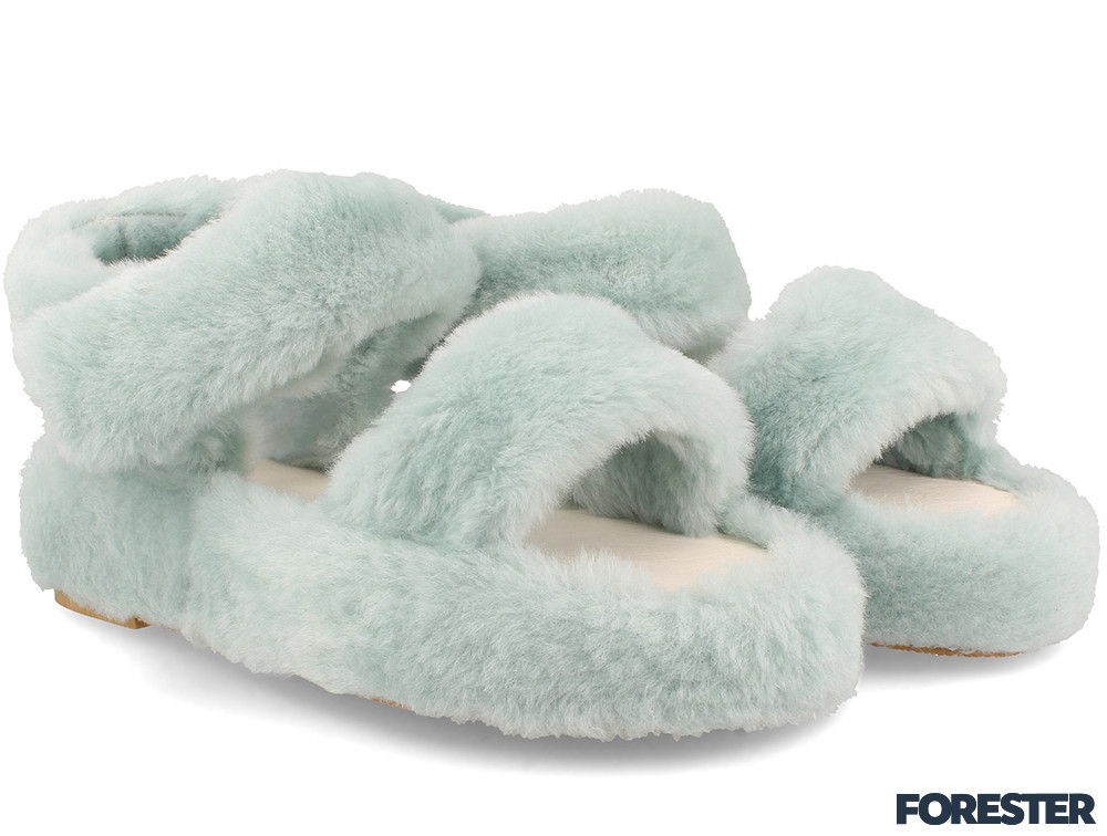 Женские босоножки Forester Fur Sandals 1095-28