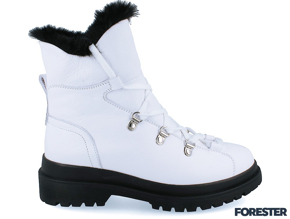 Женские ботинки Forester White Pedula 1590-13