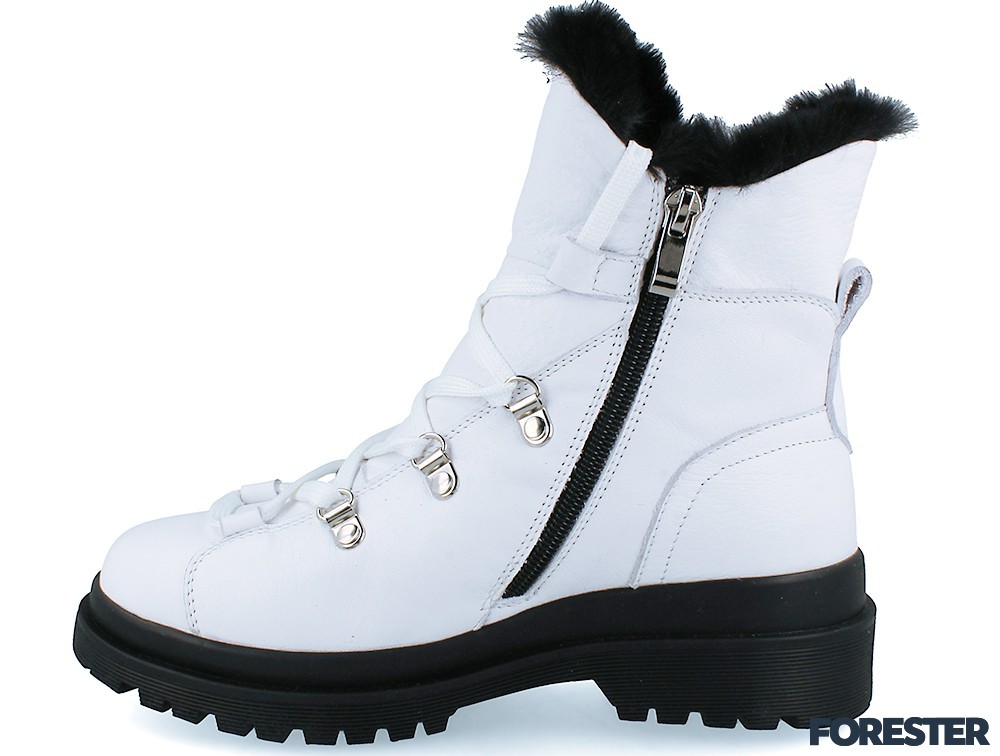 Женские ботинки Forester White Pedula 1590-13