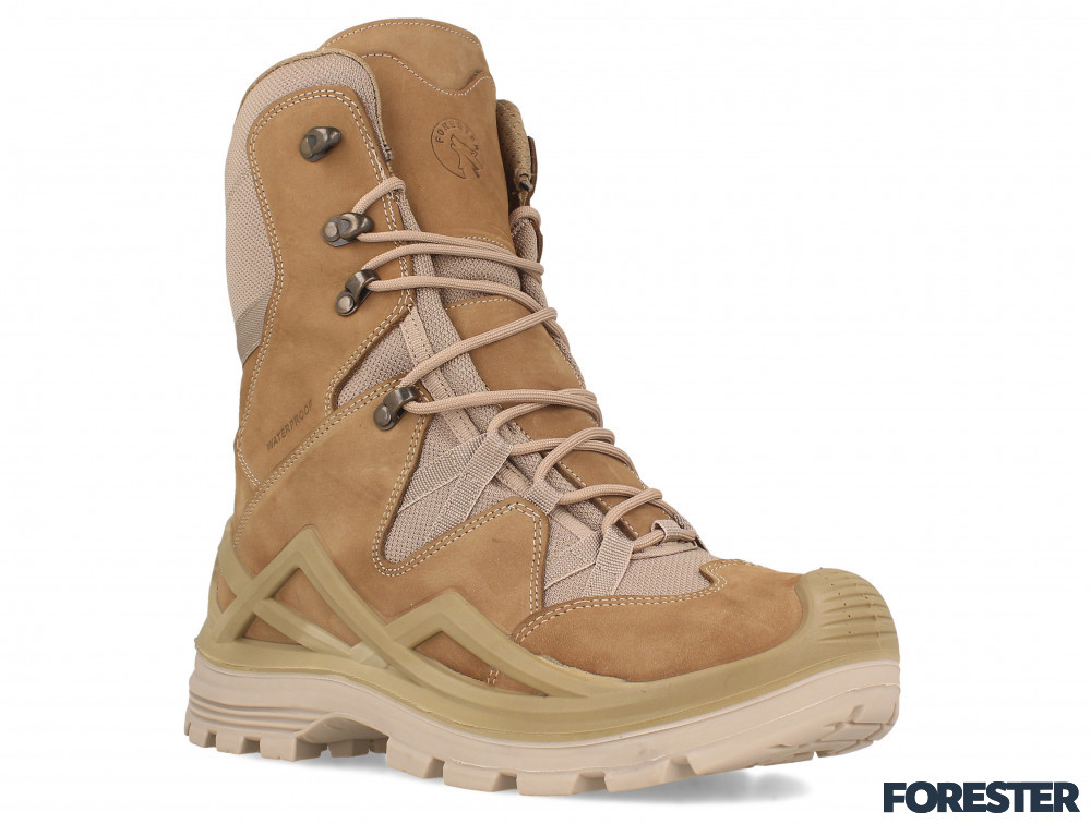 Мужские берцы Forester High Beige 6002-18FO
