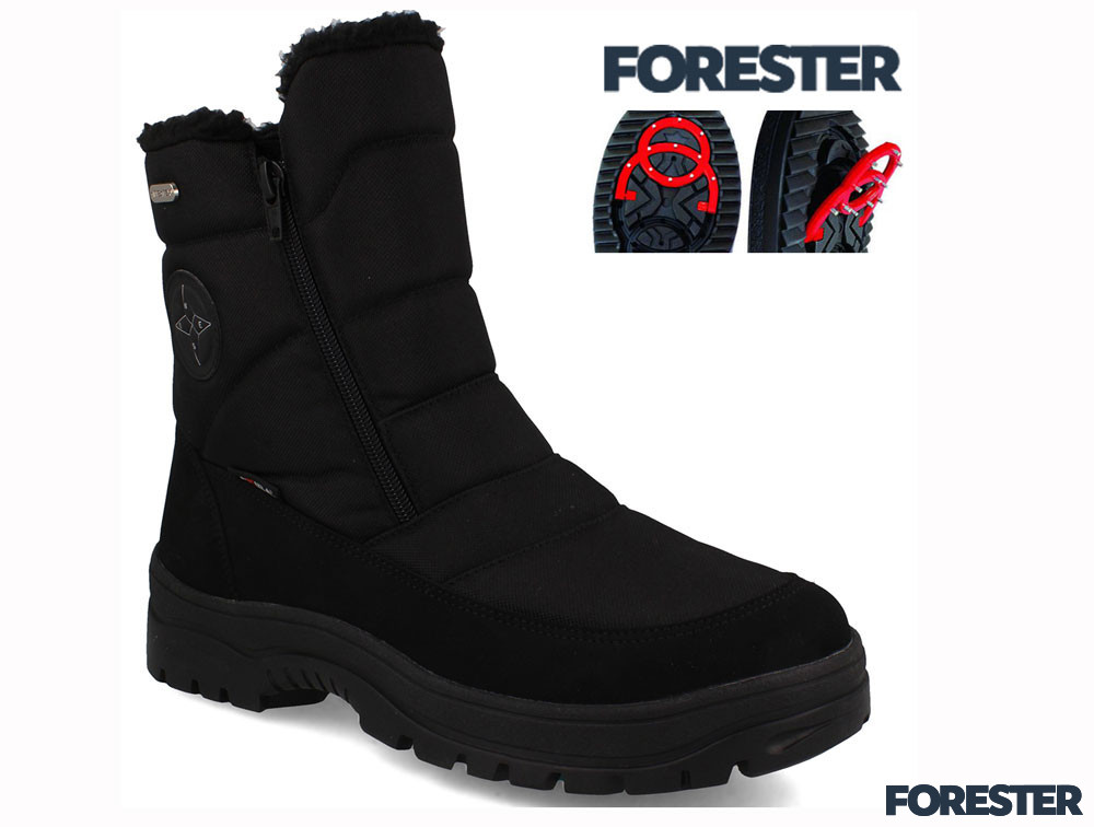 Мужские ботинки зимоходы Forester Attiba 58403 OC06-27 Made in Italy